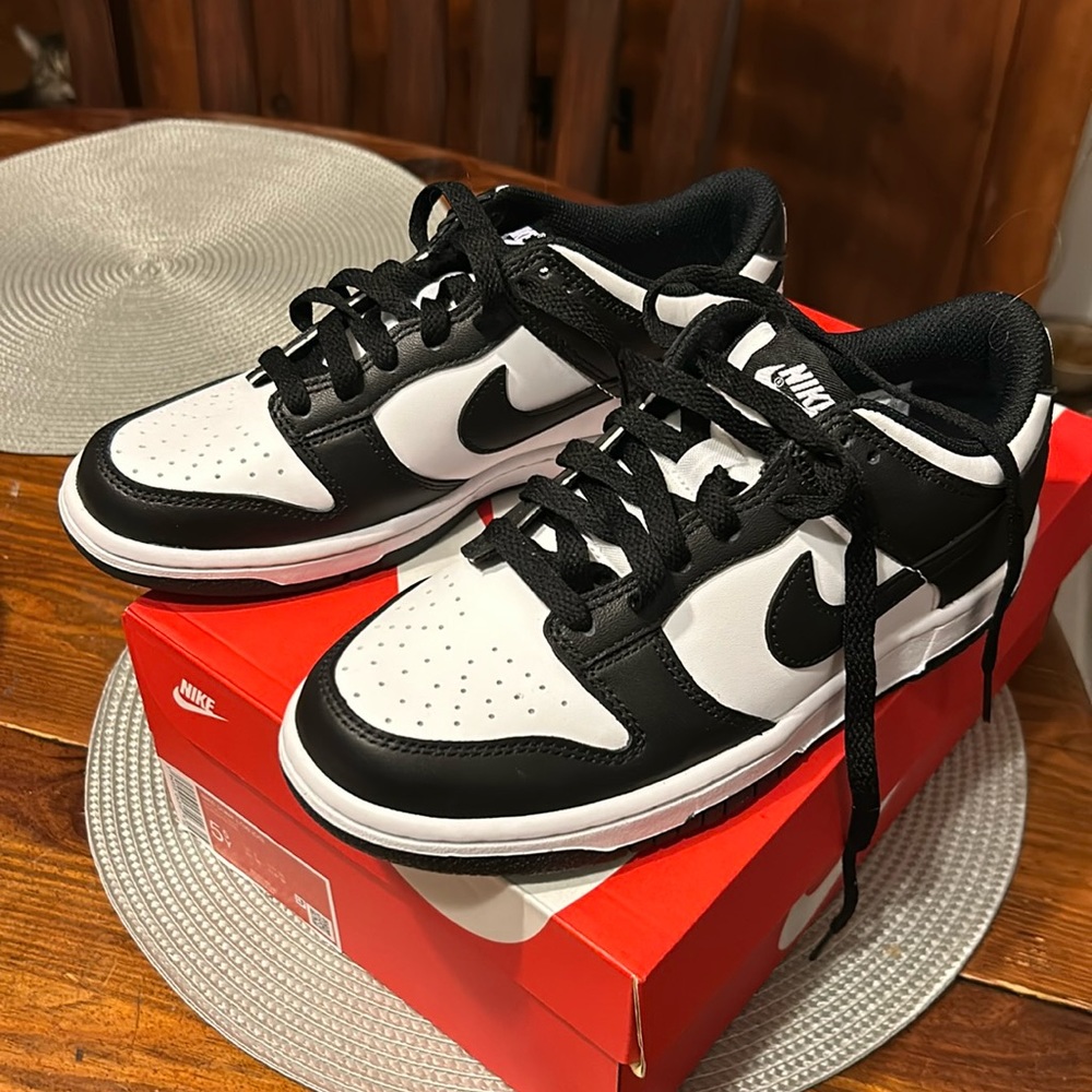 Nike Low Dunks. Size 5.5 Y